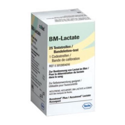 Test Strips Accutrend Lactate x 25