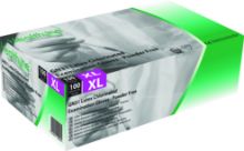 Glove Latex Chlorinated (Powder Free) Textured Grip Extra Small Handsafe Brand x 100