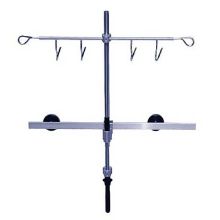 Iv Pole Intensive Care System 4 Hook With Clamp