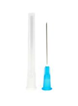 Needle Microlance (Hypodermic) Regular Bevel Blue 23g 1" 25mm (Disposable Sterile Single Use) x 100