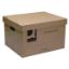 Box Storage (Q-Connect) Brown 335X400x250mm x 10