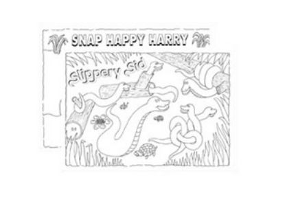 Colouring Pads (Unodent) Swamp Fever x 100 Sheets