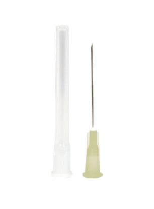 Needle Microlance (Hypodermic) Regular Bevel Cream 19g 1.5" 40mm (Disposable Sterile Single Use) x 100