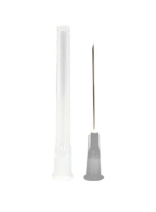 Needle Microlance (Hypodermic) Regular Bevel Grey 27g 1/2" 13mm (Disposable Sterile Single Use) x 100