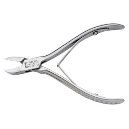 Nipper Nail 5" Curved Double Spring Stainless Steel