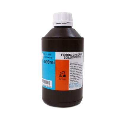 Ferric Chloride Solution 15% x 500ml (CHEM)