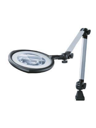 Light Magnifier (Brandon) Led Optica-488 Illuminated Desk Clamp 3.5+8 Diop Lens, Dimming & Asymetric Illum (Non 60601)