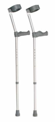 Crutches Elbow Permanent User Ergonomic Grip