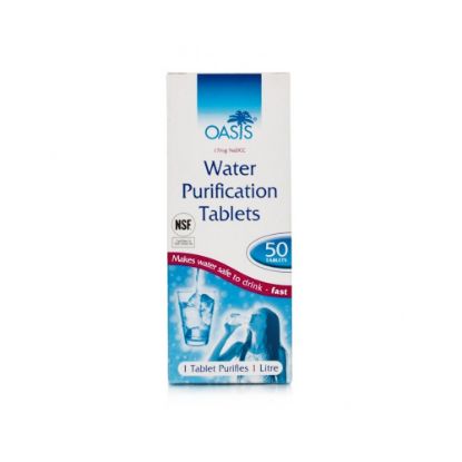 Water Purification Tablets (Oasis) x 50