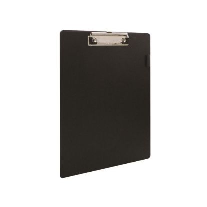 Clipboard PVC A4/Foolscap - Black (Q-Connect)