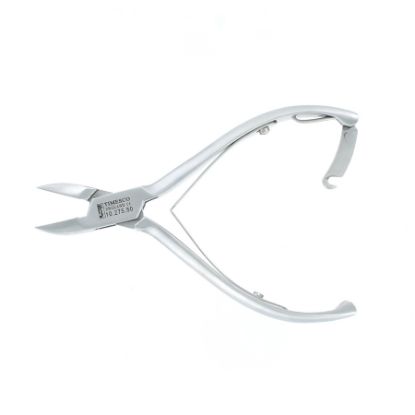 Nipper Nail (14cm) Curved Blades Double Spring Locking Smooth Handle