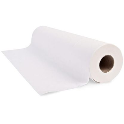 Couch / Bed Roll 2 Ply Pure White 50M x 9 Rolls (135 Sheets) Superior Quality And Length