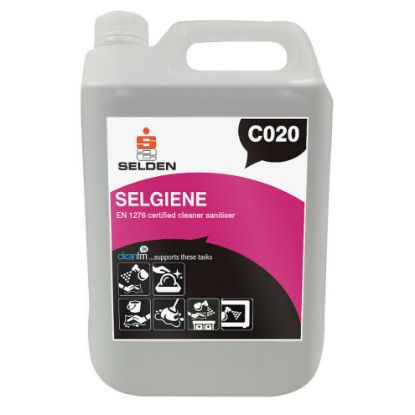 Selgiene Food Grade Concentrated Cleaner Sanitiser 5Ltr