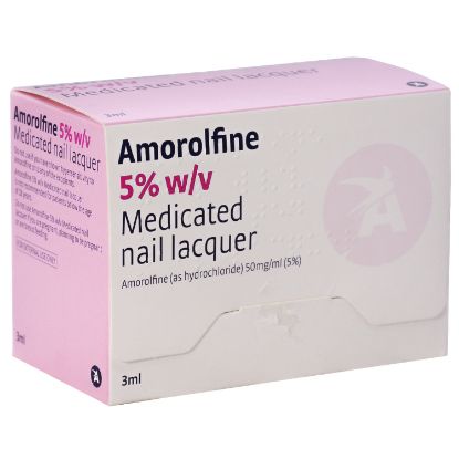 Amorolfine Nail Lacquer 5% 3ml (POM)