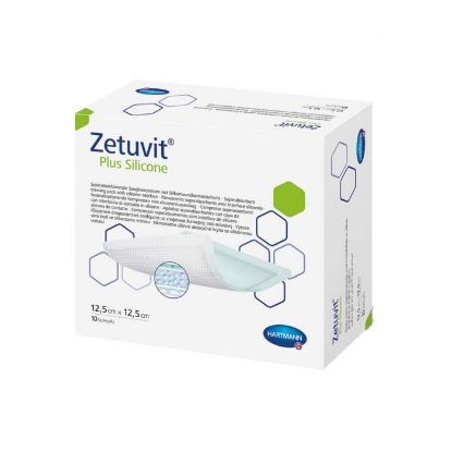 Zetuvit Plus Silicone 12.5cm x 12.5cm (413820) x 10