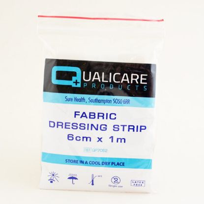 Fabric Dressing Strip 6cm x 1M  x 1