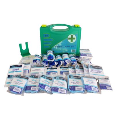 First Aid Kit Small (Bsi) Premier Box Inclusive Of Wall Bracket