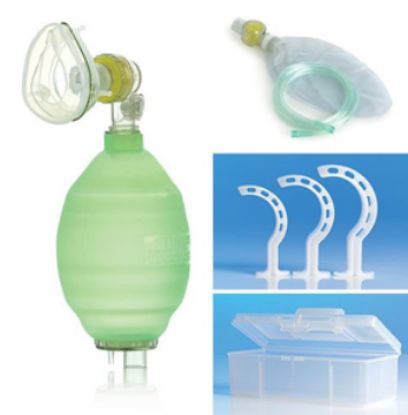 Resuscitator Guardian Adult Basic Kit Reusable Latex Free