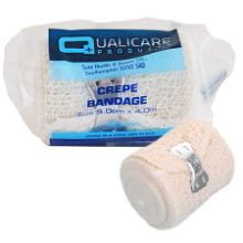 Crepe Bandage (Qualicare) Bp 10cm x 4.5M x 1