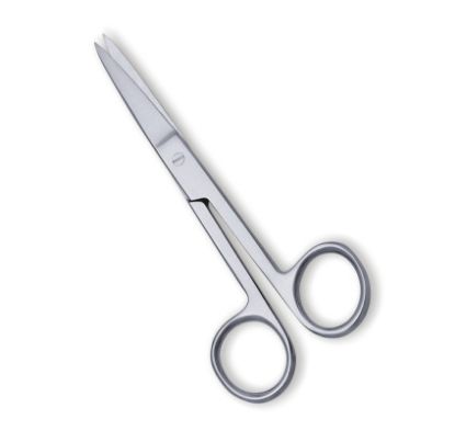 Dressing Sharp/Sharp Straight Scissors (Reusable Autoclavable Stainless Steel) x 1