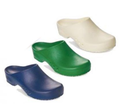 Schurr Blue Chiro Clog - Without Heel Strap W/ Removable Inner Sole - Various Sizes Available