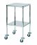 (Sunflower) Surgical Trolley With Two Fixed Shelves 