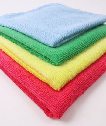 Micro Fibre Cloths - Colour Coded - Reusable 40cm x 40cm x 10