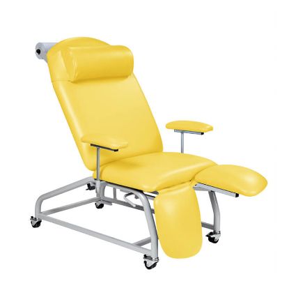 Sunflower Reclining Treatment Chairs With 4 Locking Castors
