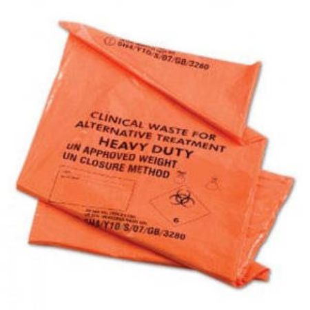 Picture for category Orange Hazardous Bin Liners