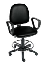 Chair Operator (Sunflower) Footring,Arms And 5 Castor Base Black
