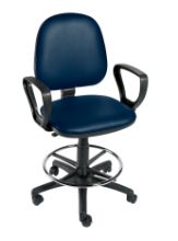 Chair Operator (Sunflower) Footring,Arms And 5 Castor Base Navy