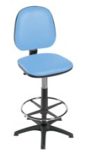 Chair Operator (Sunflower) High Level With Footring Cool Blue