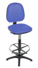 Chair Operator (Sunflower) High Level With Footring Mid Blue