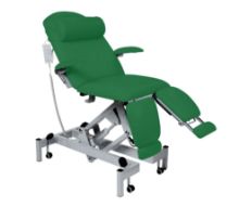 Chair Podiatry Fusion (Split Leg) Gas Assisted Head Green