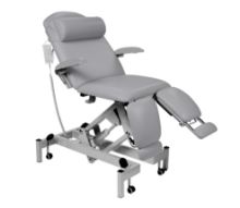 Chair Podiatry Fusion (Split Leg) Gas Assisted Head Grey