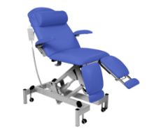 Chair Podiatry Fusion (Split Leg) Gas Assisted Head Mid Blue
