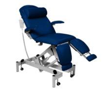 Chair Podiatry Fusion (Split Leg) Gas Assisted Head Navy