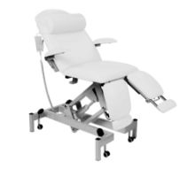 Chair Podiatry Fusion (Split Leg) Gas Assisted Head White